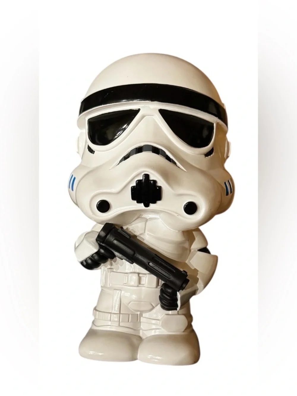 NWT Stormtrooper PVC Coin Bank Star Wars Collectible Lucasfilm Disney 8 inches